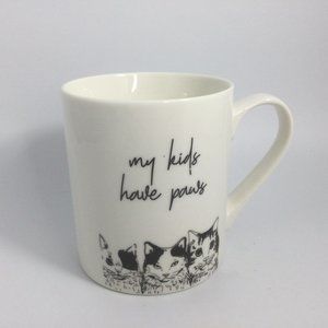 Winifred & Lily My Kids Have Paws Cup/Mug Cat Lovers Mug Cup 16oz.